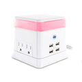 CyberPower Charge & Glow USB & AC Power Station with Surge Protection PS406UC