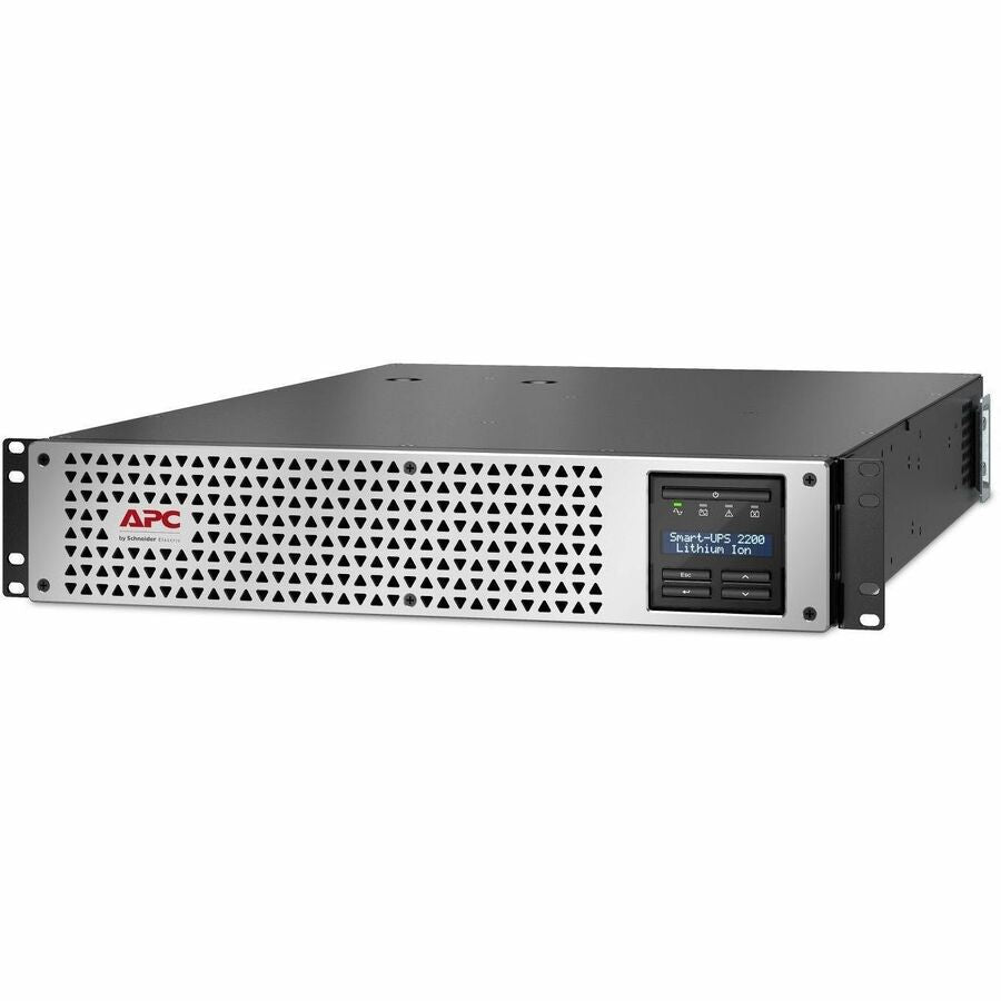 APC Smart-UPS Line Interactive 2200VA Lithium-ion Rackmount 2U 120V 2x NEMA 5-20R+6x NEMA 5-15R outlets SmartConnect Port+Network Card AVR