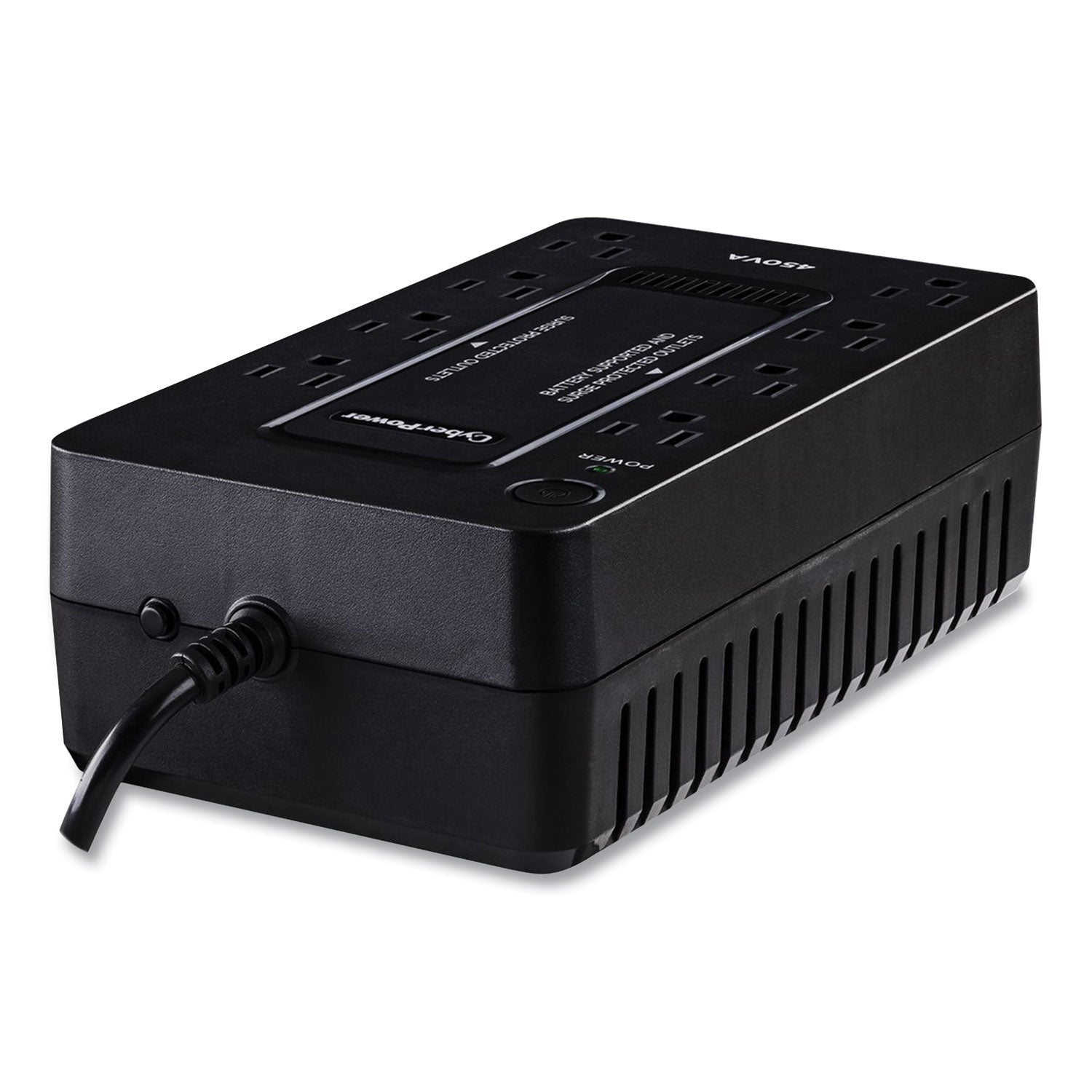 CyberPower SE450G1 UPS Battery Backup, 8 x NEMA 5-15R Outlets, 450VA