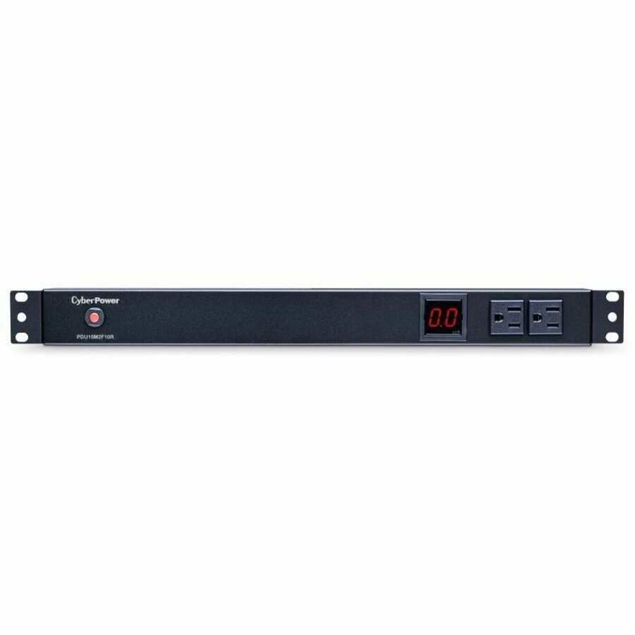 CyberPower 12-Outlet (2 Front, 10 Rear) Rackmount Metered PDU w/ 15A Output