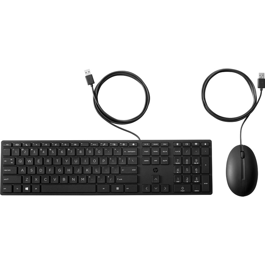HP 320MK Wired Keyboard Mouse Combo 9SR36AAABA