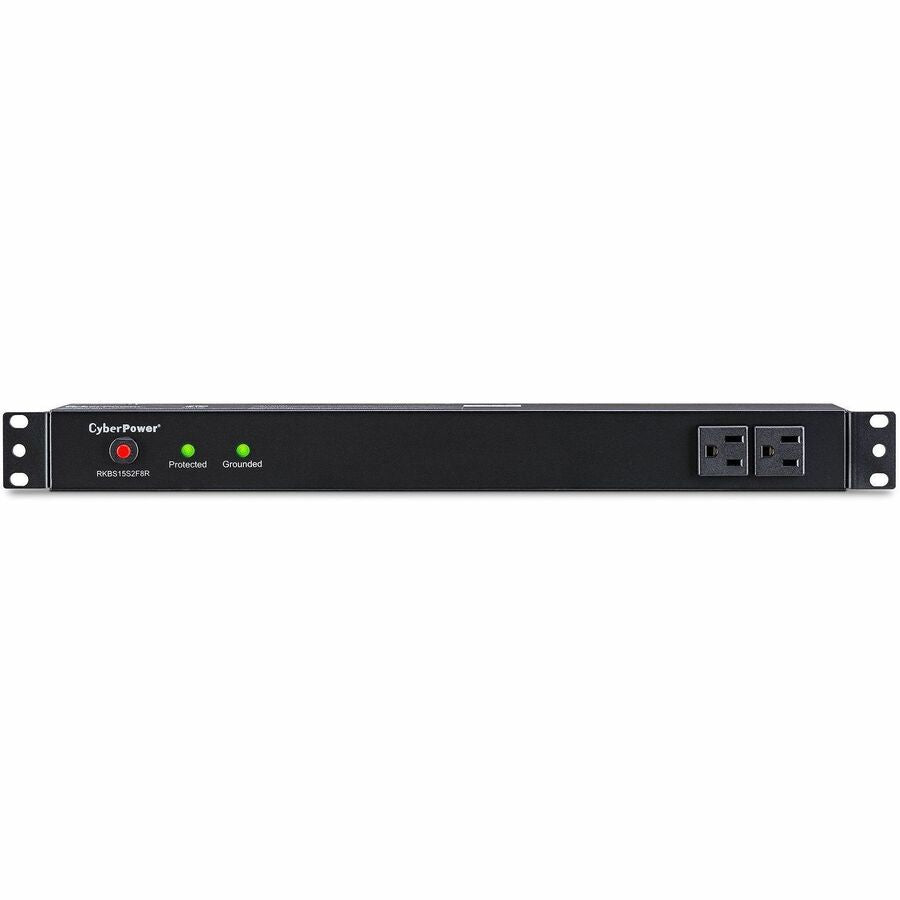 CyberPower 1U Rackmount Rackbar 10-Outlet Surge Suppressor, 3600 Joules