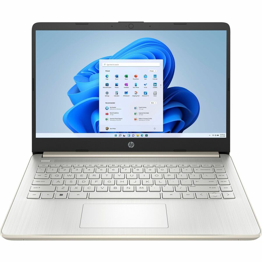HP 14-dq3230nr 14" Touchscreen Laptop N4500 4GB 64GB W11HS B8SW1UAABA