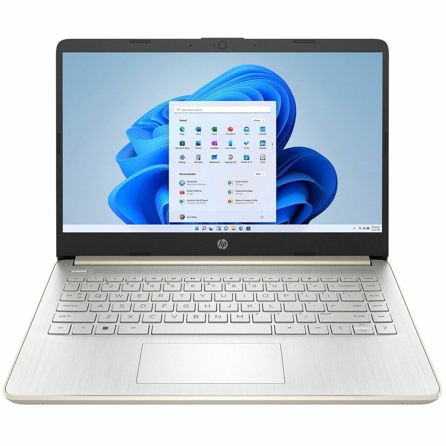 HP 14-dq3130nr 14" Laptop N4500 4GB 6GB W11H B8SU0UAABA