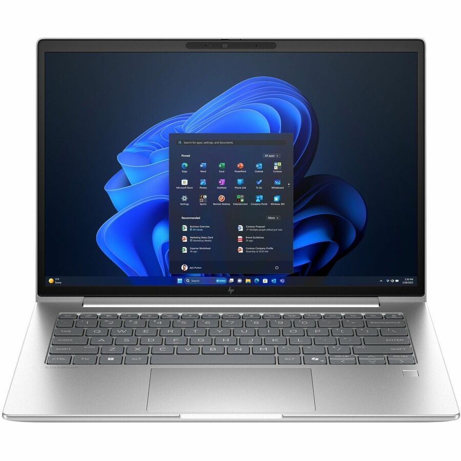 HP EliteBook 6 G1a 14" Notebook 60Hz AMD Ryzen 5 16GB SSD Silver W11P BM1L0UTABA