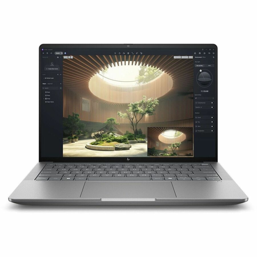 HP ZBook Ultra G1a 14" Mobile Workstation WUXGA AMD Ryzen AI MAX PRO 390 64 GB 4 TB SSD English Keyboard Meteor Silver Smart Buy