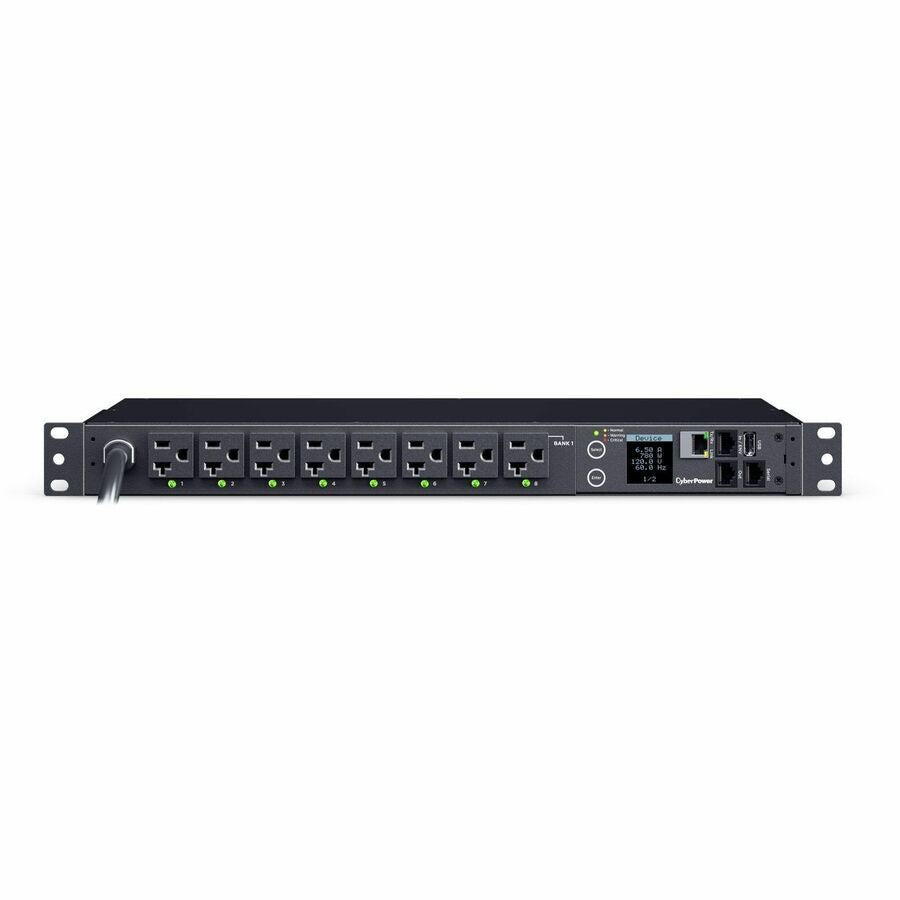 CyberPower PDU41023 Single Phase 100 120 VAC 30A Switched PDU