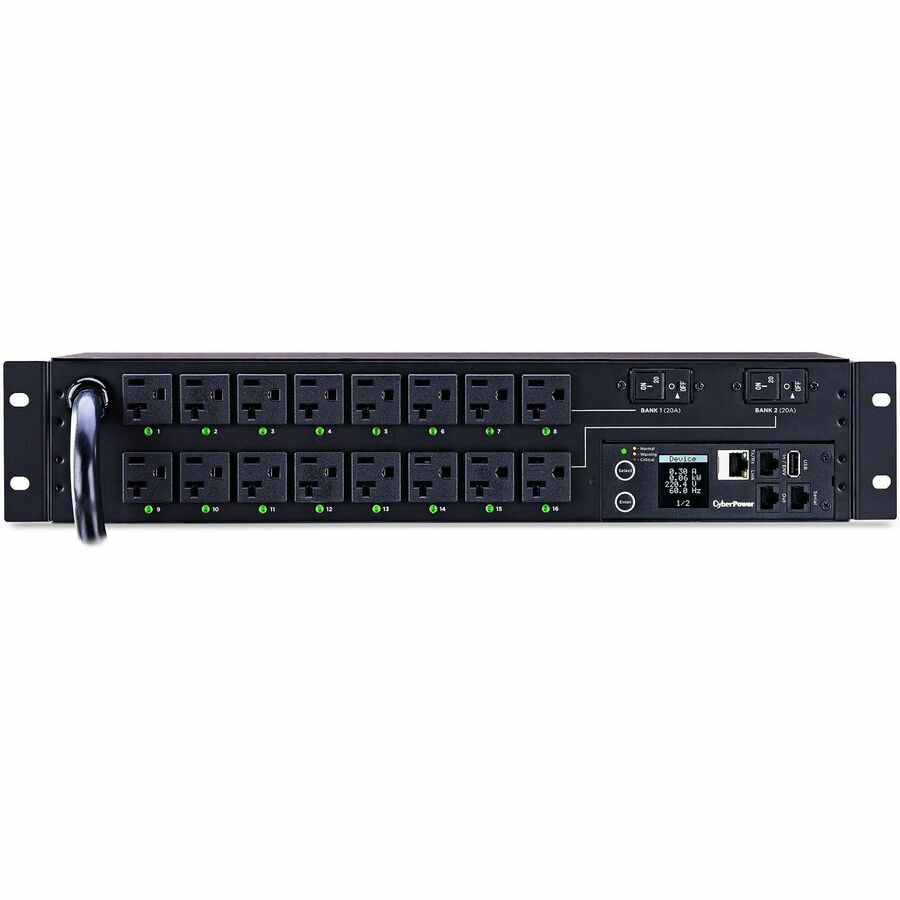 CyberPower PDU41003 16-Outlets PDU - Monitored