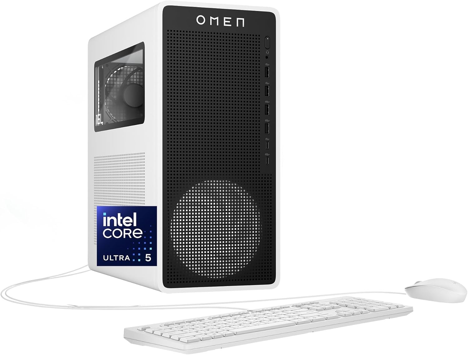 HP OMEN TG03-0110 Gaming Desktop U5 225F 8GB 512GB SSD RTX 3050 BD7H3AAABA