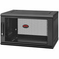 APC NetShelter 6U Wallmount Rack Enclosure Cabinet Single Hinged Switch Depth