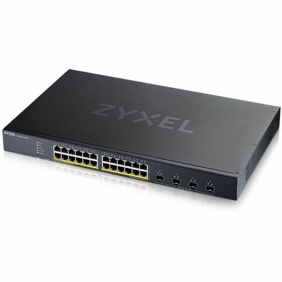 ZYXEL 24-port GbE PoE Lite-L3 Smart Managed Switch with 4 10G Uplink XGS193528HP