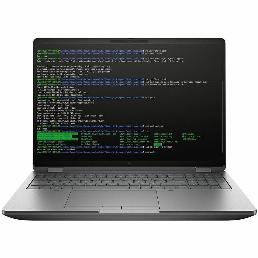 HP ZBook Fury G1i 16" Laptop U7 255HX 32GB 1TB SSD W11P C94F9UTABA