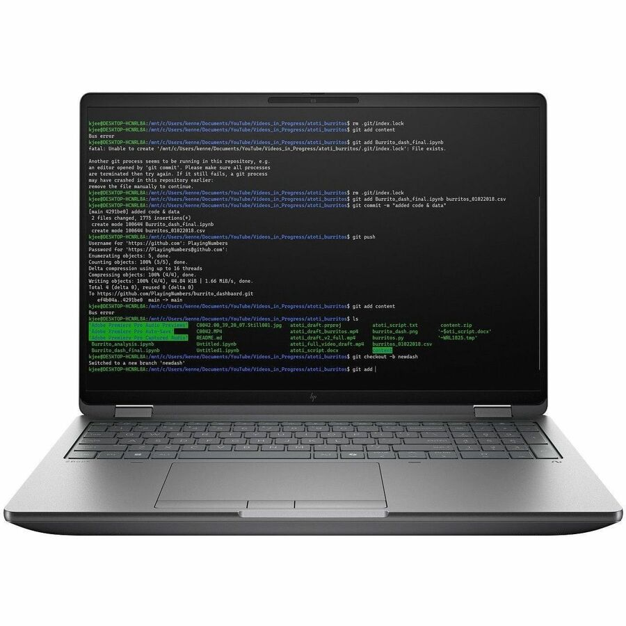 HP ZBook Fury G1i 16" Laptop U9 285HX vPro 32GB 1TB SSD W11P C94FFUTABA