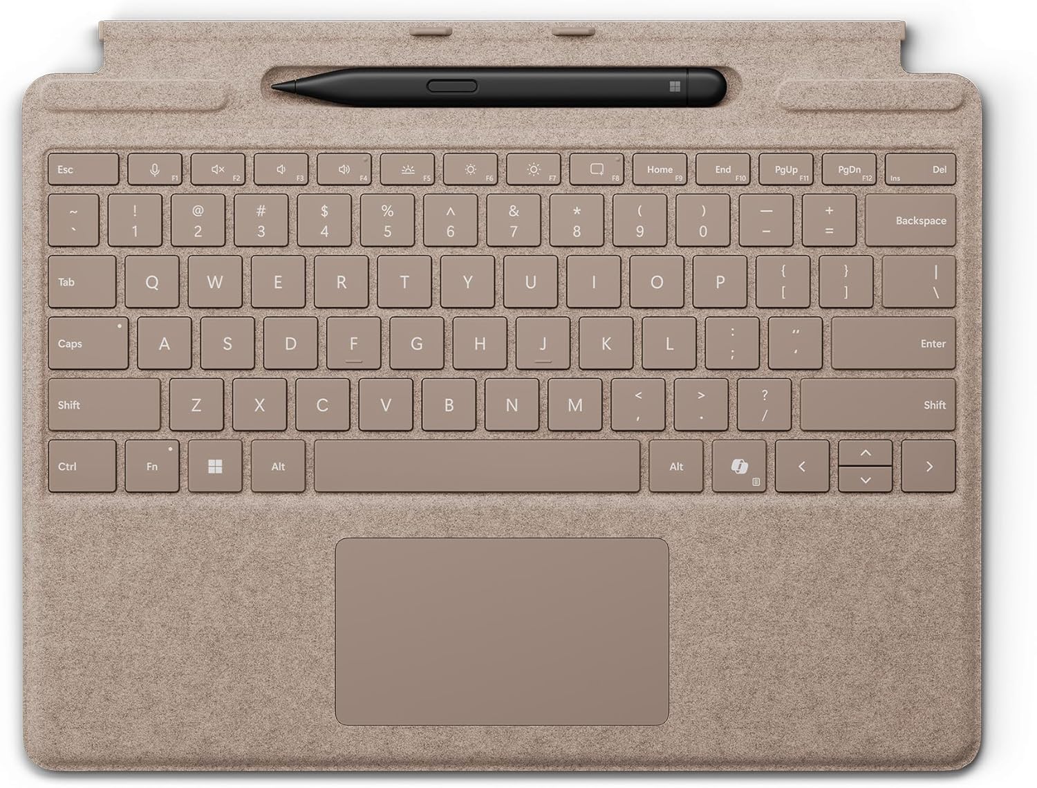 Microsoft Surface Pro Keyboard with Slim Pen 2 Bundle Copilot+ (11th Edition), Pro 9 & Pro 8, Dune