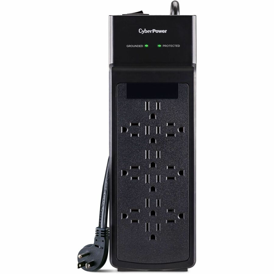 CyberPower CSB1206 Essential 12 Outlet Surge Protector w/ 3600J Surge Suppression