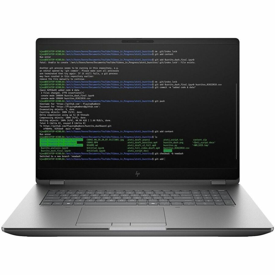 HP ZBook Fury G1i 18" Laptop U9 285HX vPro 32GB 1TB SSD W11P C94C4UTABA