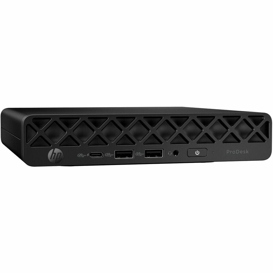 HP ProDesk 4 G1i Desktop Computer Intel Core Ultra 7 265T vPro Technology 64 GB 1 TB PCI Express NVMe SSD Mini PC Jack Black