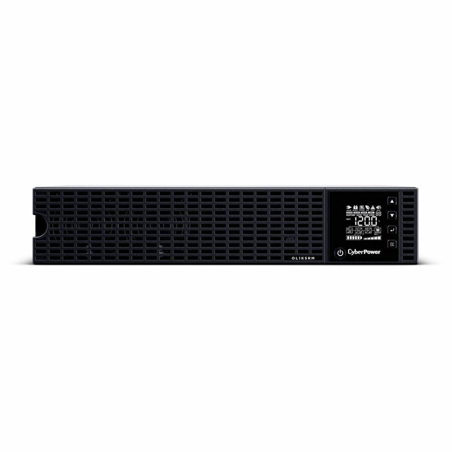 CyberPower OL1K5RM Online UPS System, Double-Conversion, 1500VA/1200W, 6 Outlets