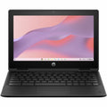 HP Fortis Flip G1m 11.6" Touchscreen Convertible 2 in 1 Chromebook HD 60 Hz Octa-core ARM Cortex A76 + Cortex A55 4 GB 32 GB Flash Memory English Keyboard Jet Black MediaTek Kompanio 520 Chip 1366 x 768 ChromeOS MediaTek BrightVi BV0X7UTABA