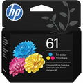 HP 61 Original Inkjet Ink Cartridge Tri-color Pack