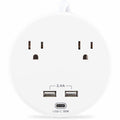 CyberPower P205UC Home and Office 2 Outlet Surge Protector with 500 J Surge Suppression