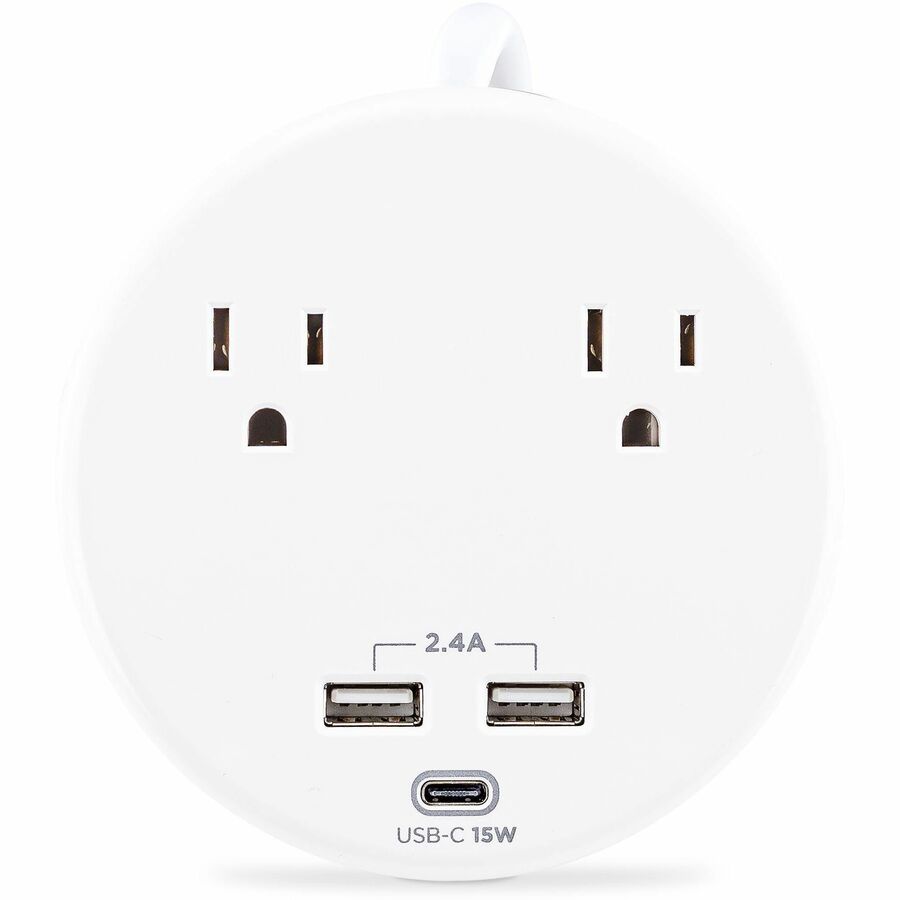 CyberPower P205UC Home and Office 2 Outlet Surge Protector with 500 J Surge Suppression