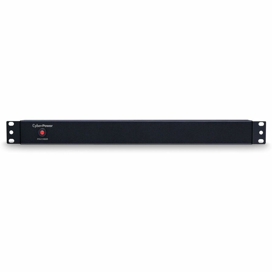 CyberPower PDU15B8R 8-Outlet Rackmount Basic Power Distribution Unit - 120V/15A