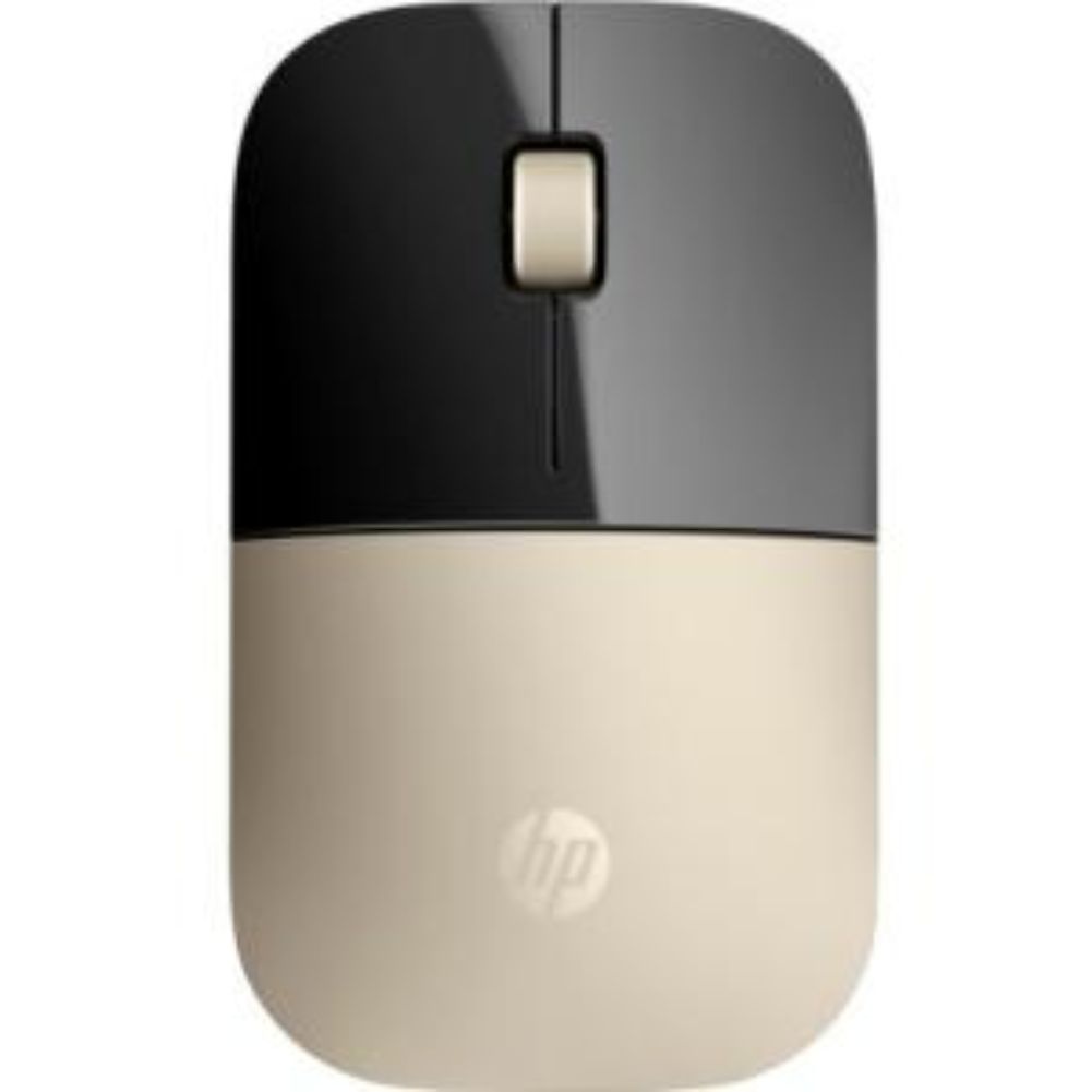 HP Z3700 2.4GHz Wireless Mouse Gold/Black (X7Q43AA#ABL)