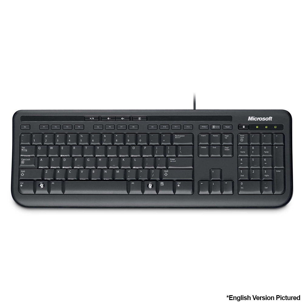Microsoft Wired 600 Keyboard - Spanish Layout