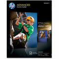 HP Photo Paper Letter 8 1/2" x 11" 66lb Basis Weight Glossy 50 Pack White Q7853A