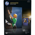 HP Advanced Photo Paper 5"x7" 66 lb Basis Weight Glossy 60 Pack White Q8690A