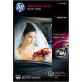 HP Premium Plus Photo Paper For Inkjet 4" x 6" 80 lb Soft Gloss White CR666A