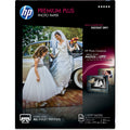 HP Premier Plus Inkjet Print Photo Paper 8 1/2" x 11" Soft Gloss 1/Pack White