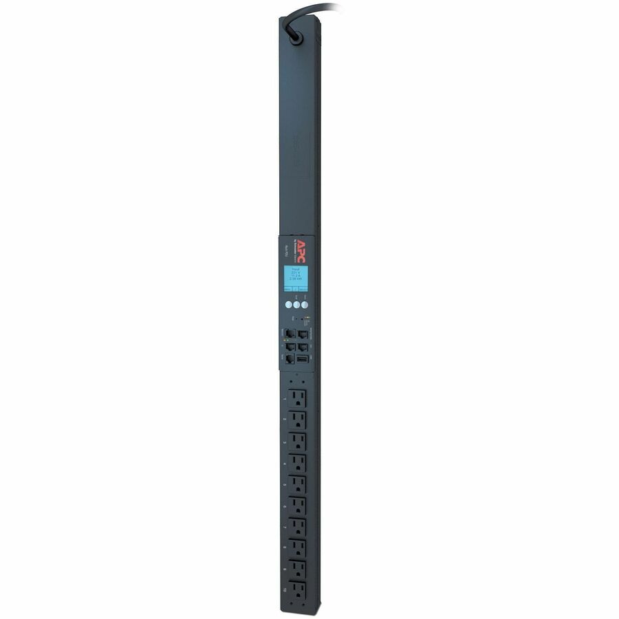 APC AP8831 by Schneider Electric Metered Rack PDU 10 x NEMA 5-15R 120 V AC