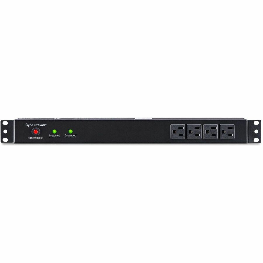 CyberPower 1U Rackmount 12-Outlet Rackbar Surge Protector, 3600J