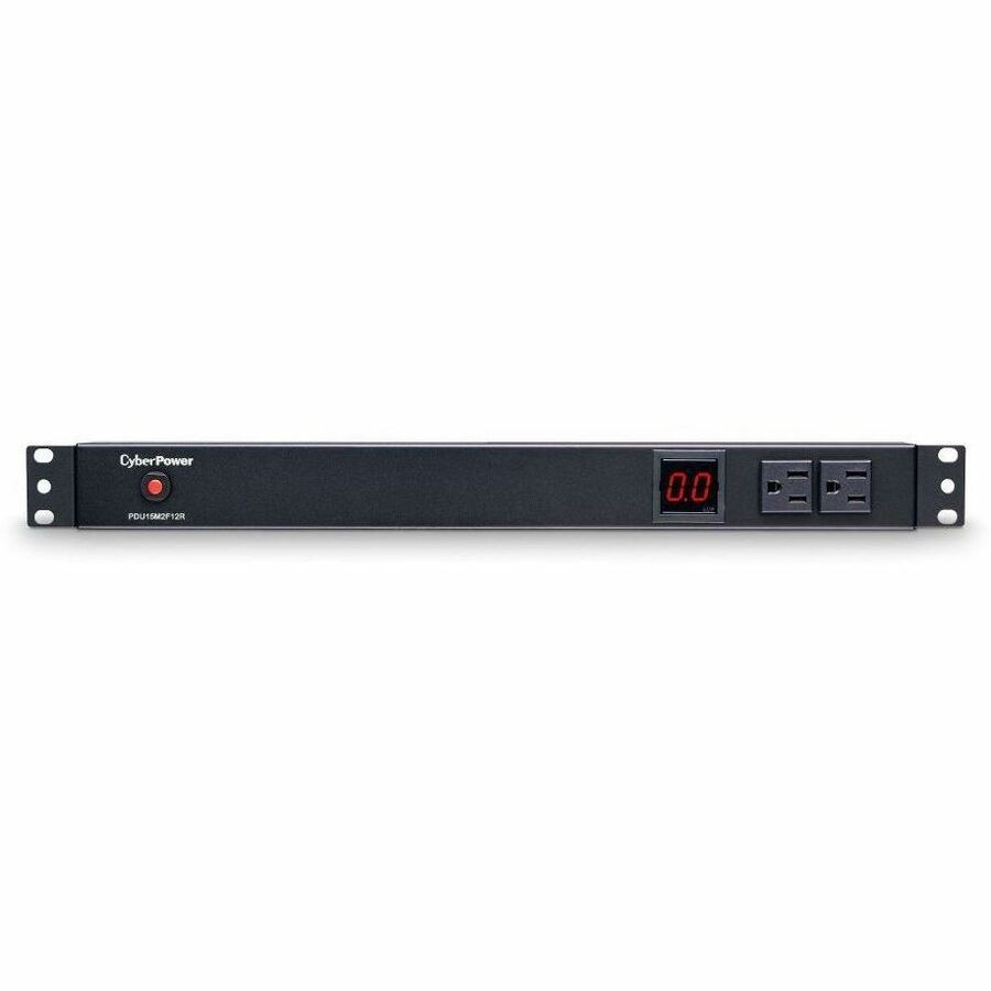 CyberPower 14-Outlet (2 Front, 12 Rear) Rackmount Metered PDU w/ 15A Output