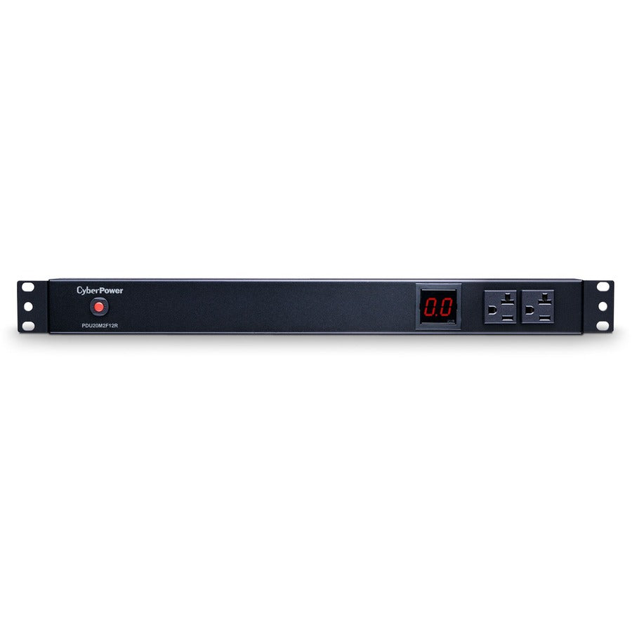 CyberPower PDU20M2F12R 100 125 VAC 20A Metered PDU