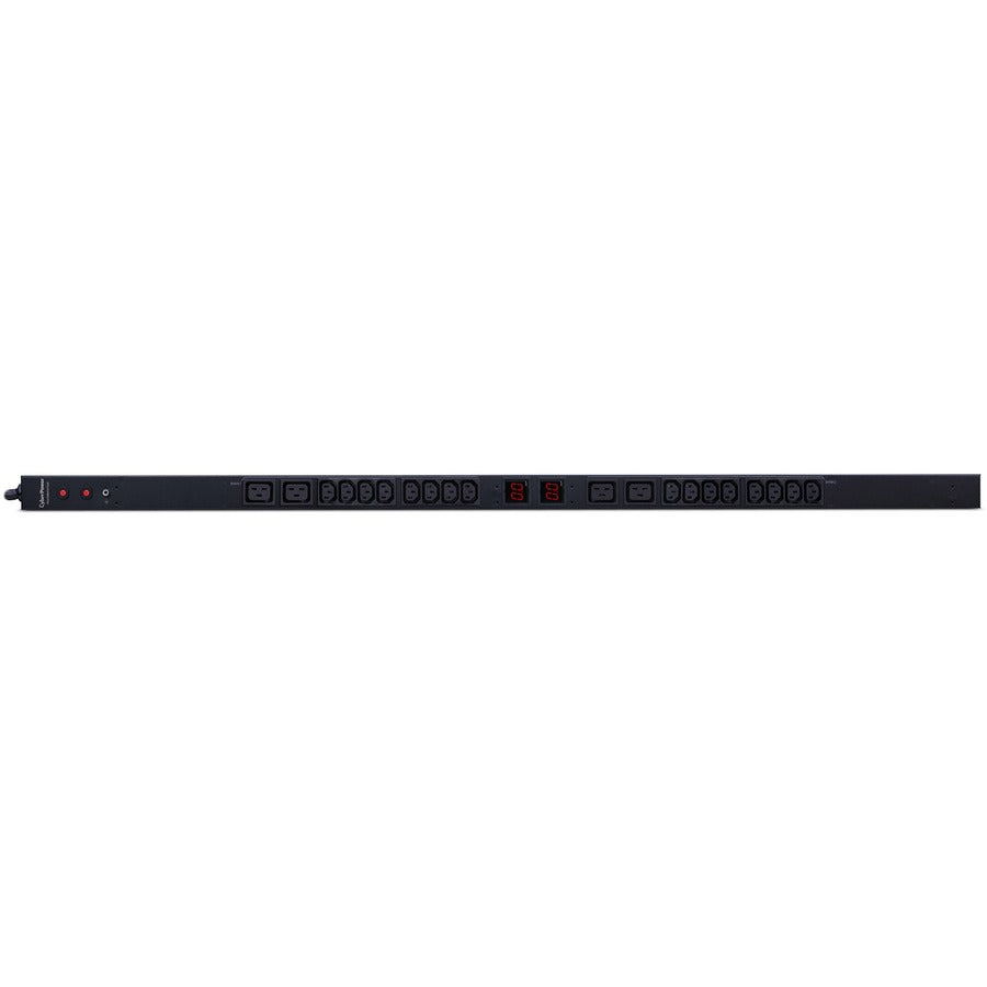 CyberPower 20-Outlet (Front) 0U Vertical Rackmount Metered PDU, 200/230V 30A