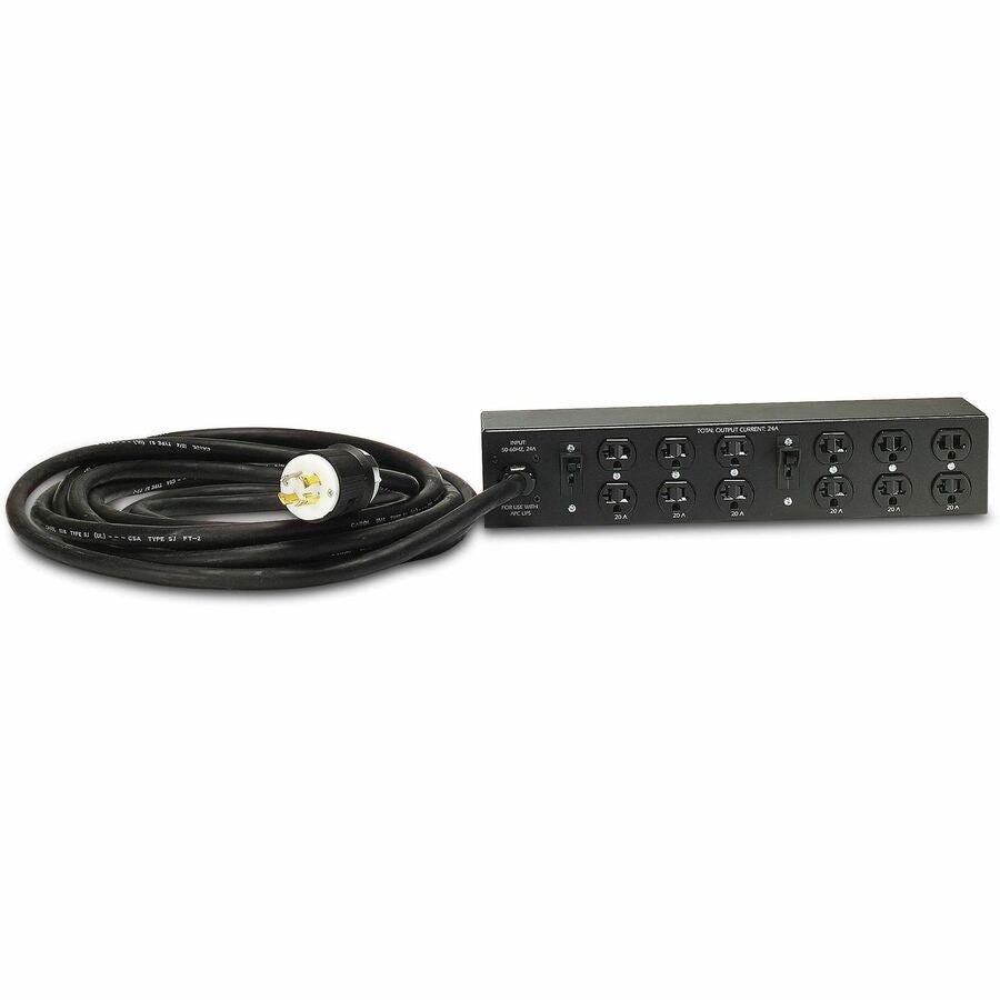APC NetShelter Basic Rack PDU Extender 2U 30A 120V 12 NEMA 5-20 outlet