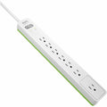 APC PE76W Essential 7-Outlet SurgeArrest With 6Ft Cord - White