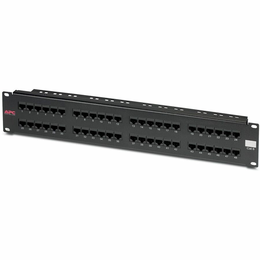 APC 48 Port Cat6 Network Patch Panel CAT6PNL48