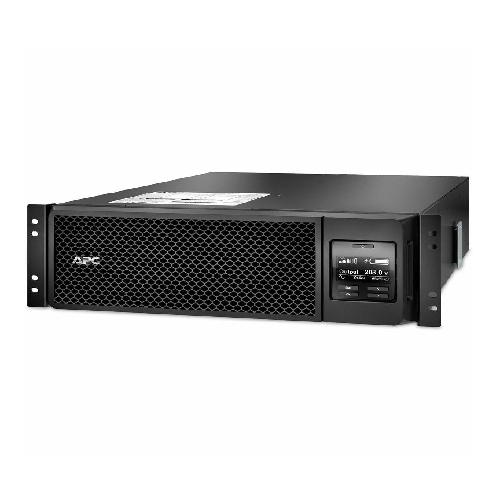 APC by Schneider Electric Smart-UPS SRT 5000VA RM 208V 3U SRT5KRMXLT