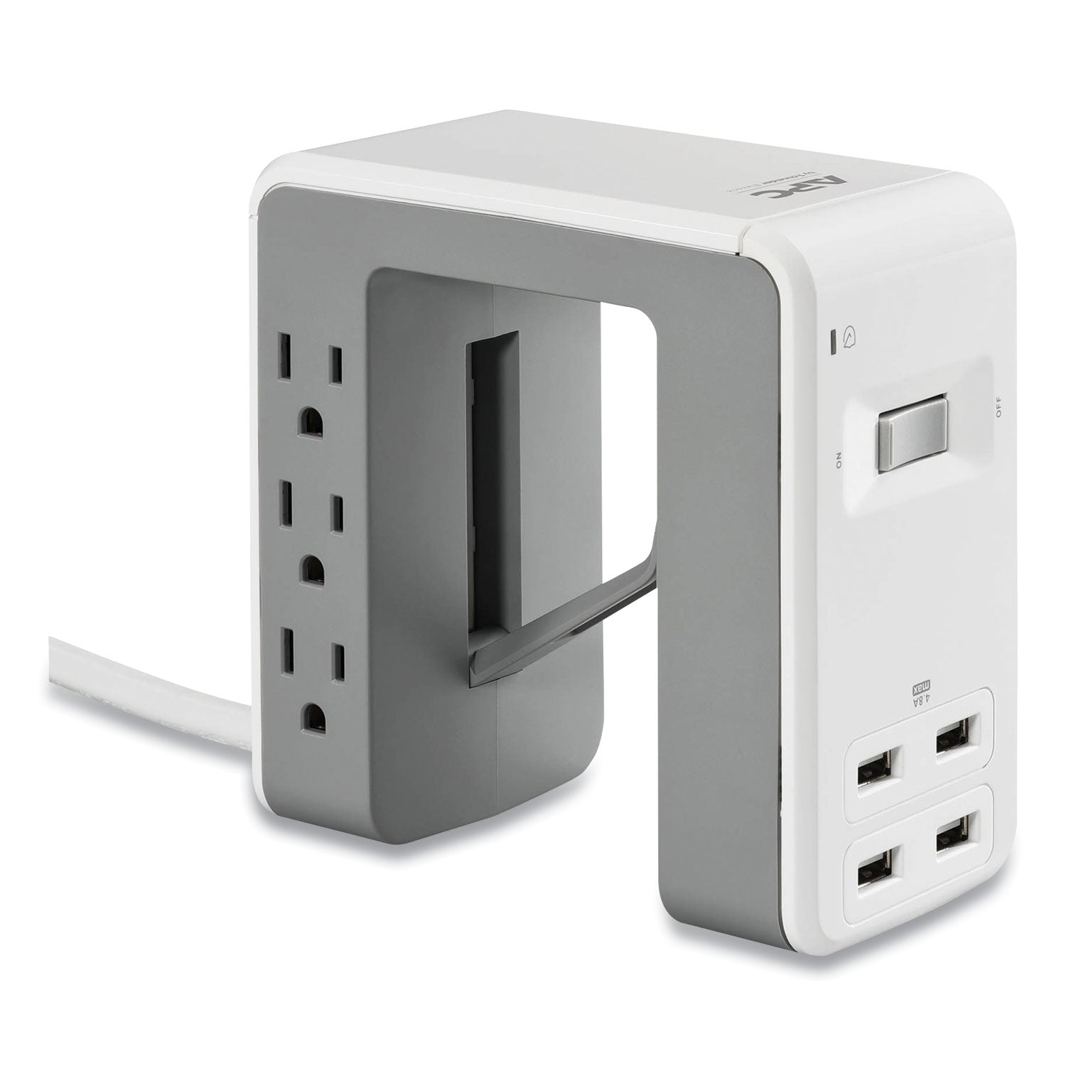 APC SurgeArrest 6 Outlet Surge Suppressor/Protector PE6U4W