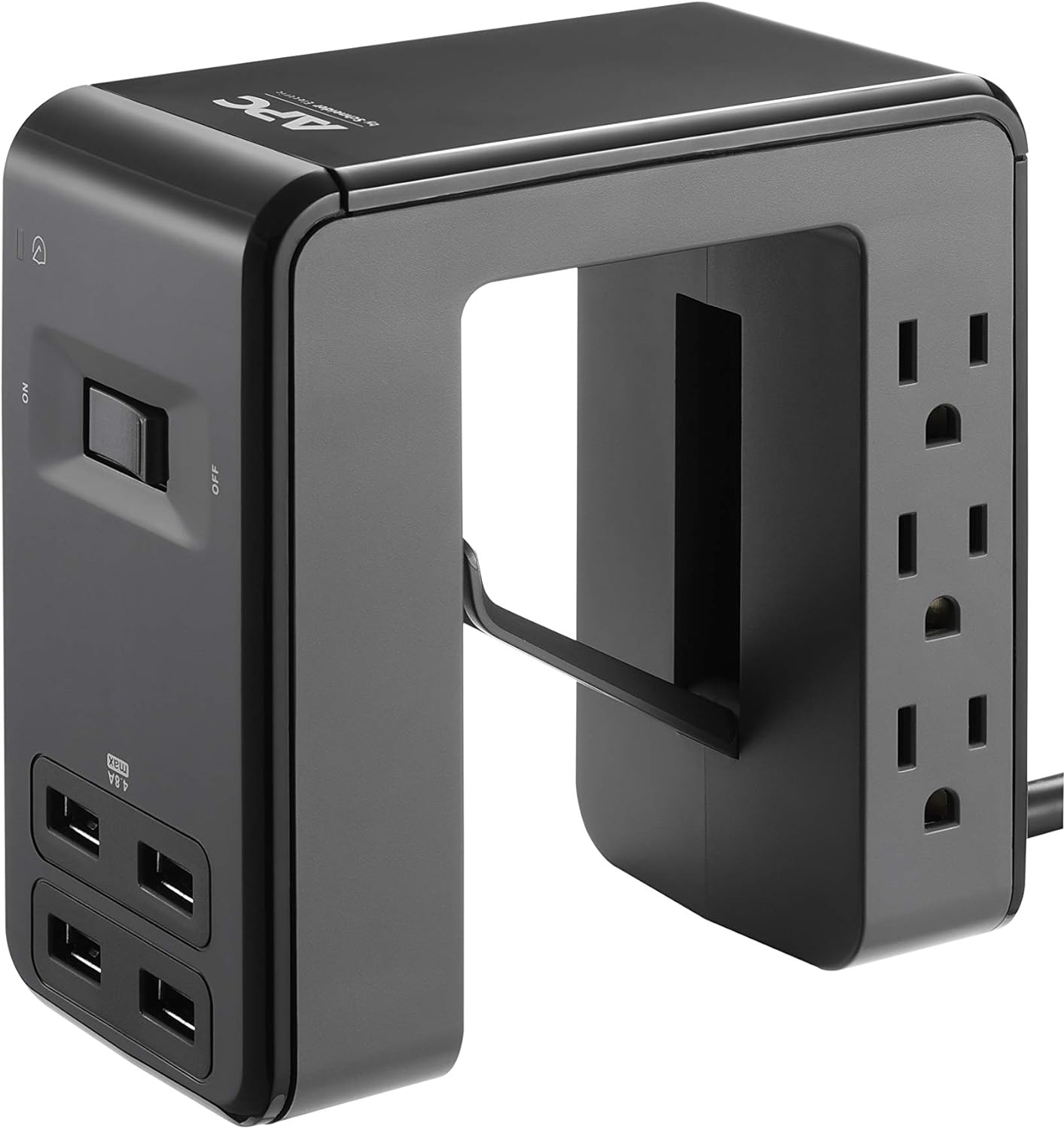 APC by Schneider Electric SurgeArrest 6-Outlet Surge Suppressor/Protector PE6U4