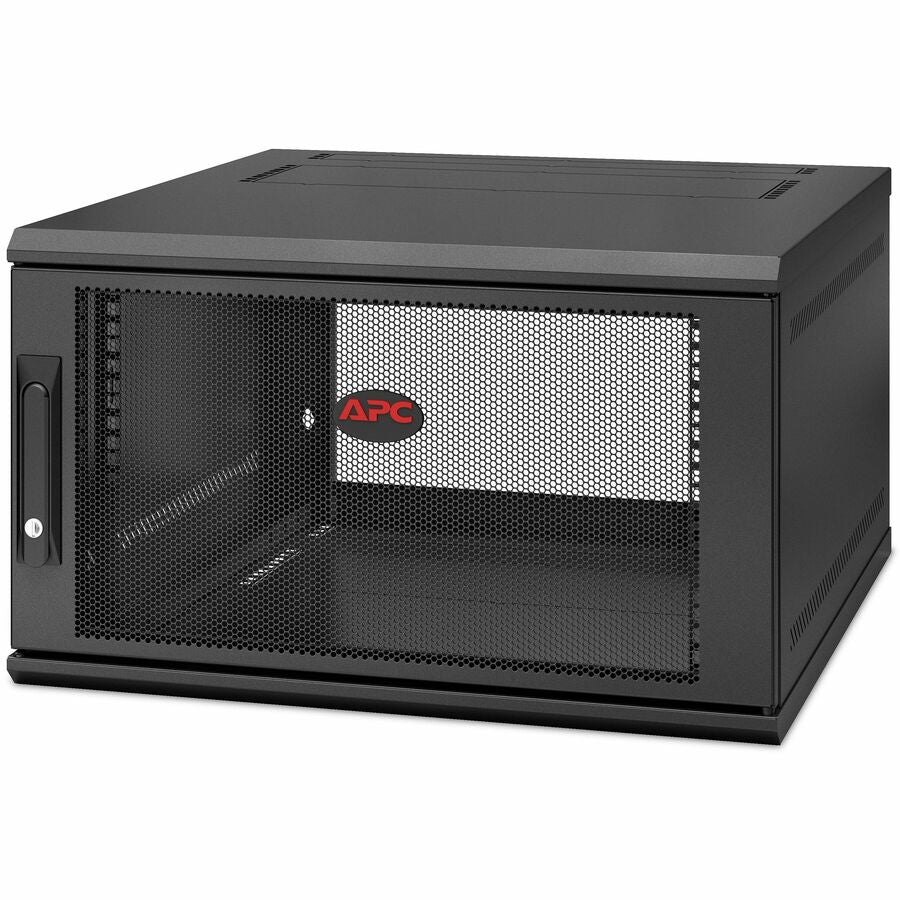 APC NetShelter WX 6U Single Hinged Wall-mount Enclosure 600mm Deep AR106SH6