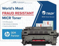 Troy MICR Laser Toner Cartridge Alternative for HP CE255A Black 1 Each 0281600001