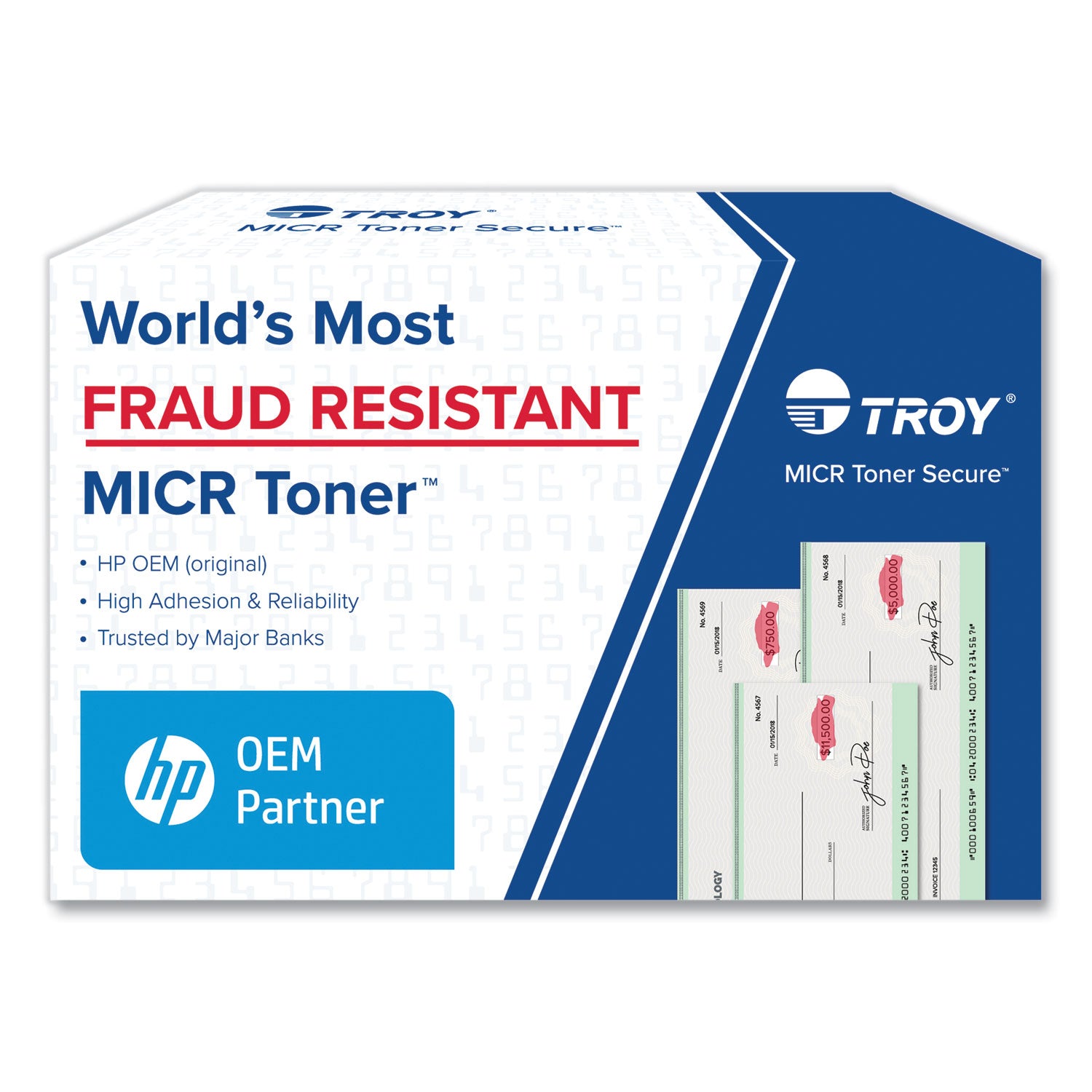 Troy 0281676500 87X High-Yield MICR Toner Alternative for HP CF287X Black