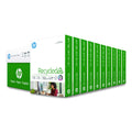 HP Recycled 30 Paper 92 Bright 8.5 x 11 500 Sheets/Ream 10 Reams/Carton 112100