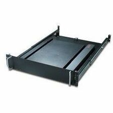 19" Rotating Keyboard Drawer Black