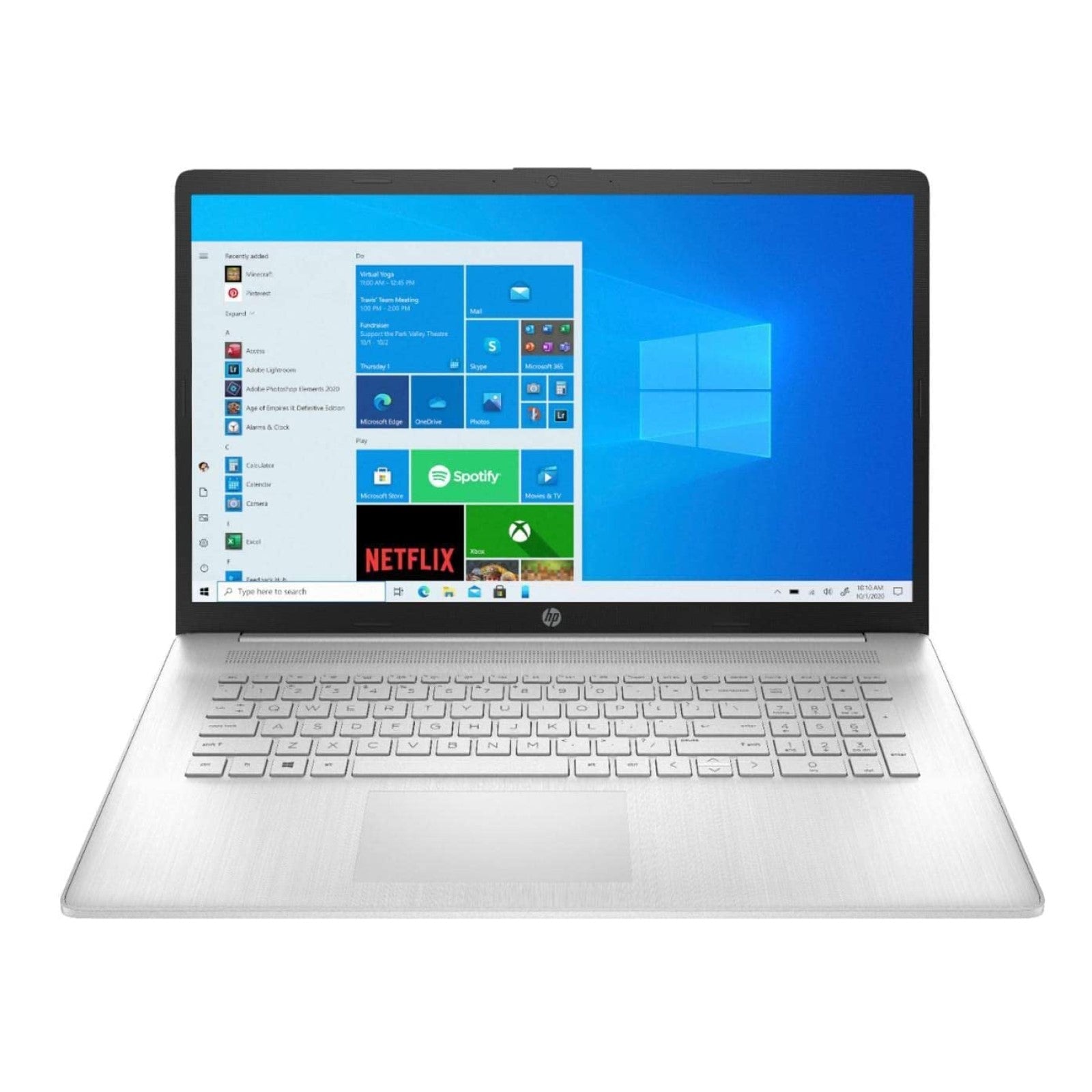 HP 17-cn1053cl 17.3" Laptop i5-1155G7 12GB 1TB HDD W11H Silver 4S324UA